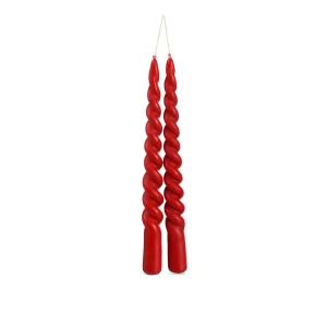 Depot Bougies Pointues Twisted^ Bougies De L'Avent
