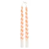Depot Bougies Pointues Two Tone, Torsadees