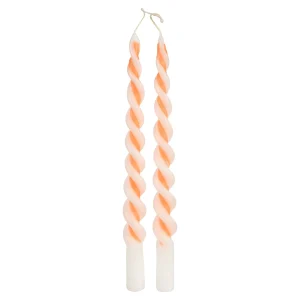 Depot Bougies Pointues Two Tone, Torsadees