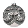 Depot Boule De Noël En Verre Adeco^ Boules & Pointes D'Arbres