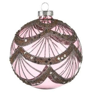 Depot Boule De Noël En Verre Adeco^ Boules & Pointes D'Arbres