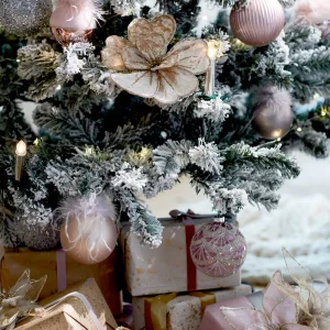 Depot Boule De Noël En Verre Adeco^ Boules & Pointes D'Arbres