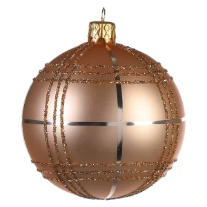 Depot Boule De Noël En Verre Check^ Boules & Pointes D'Arbres