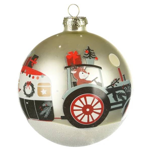 Depot Boule De Noël En Verre Dario & Friends^ Boules & Pointes D'Arbres