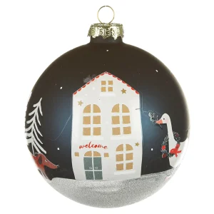 Depot Boule De Noël En Verre Dario & Friends^ Boules & Pointes D'Arbres