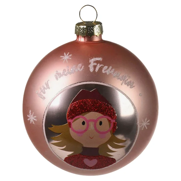 Depot Boule De Noël En Verre schi Amie^ Boules & Pointes D'Arbres