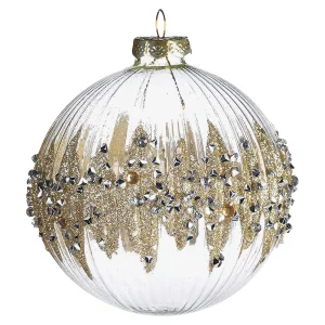 Depot Boule De Noël En Verre Diamondsplash^ Boules & Pointes D'Arbres