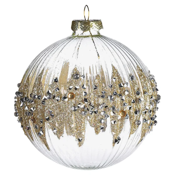 Depot Boule De Noël En Verre Diamondsplash^ Boules & Pointes D'Arbres