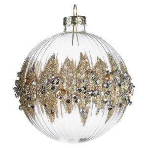 Depot Boule De Noël En Verre Diamondsplash^ Boules & Pointes D'Arbres