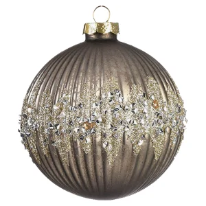Depot Boule De Noël En Verre Diamondsplash^ Boules & Pointes D'Arbres