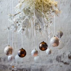 Depot Boule De Noël En Verre Etoile^ Boules & Pointes D'Arbres