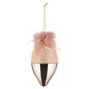 Depot Boule De Noël En Verre Glancy Feather^ Boules & Pointes D'Arbres