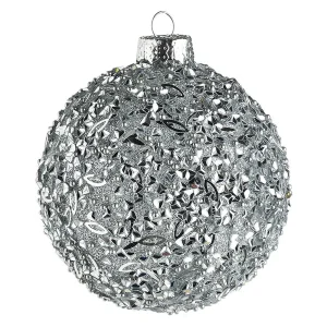 Depot Boule De Noël En Verre Granules A Paillettes^ Boules & Pointes D'Arbres