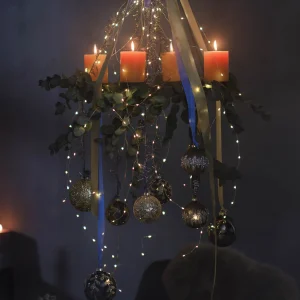 Depot Boule De Noël En Verre Granules A Paillettes^ Boules & Pointes D'Arbres