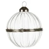 Depot Boule De Noël En Verre Medaillon^ Boules & Pointes D'Arbres
