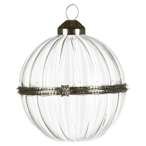 Depot Boule De Noël En Verre Medaillon^ Boules & Pointes D'Arbres
