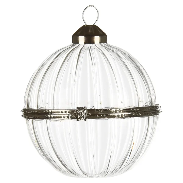 Depot Boule De Noël En Verre Medaillon^ Boules & Pointes D'Arbres