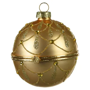 Depot Boule De Noël En Verre Medaillon^ Boules & Pointes D'Arbres
