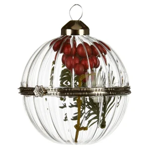 Depot Boule De Noël En Verre Medaillon^ Boules & Pointes D'Arbres