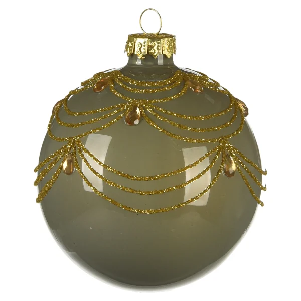 Depot Boule De Noël En Verre Vintage Glam^ Boules & Pointes D'Arbres
