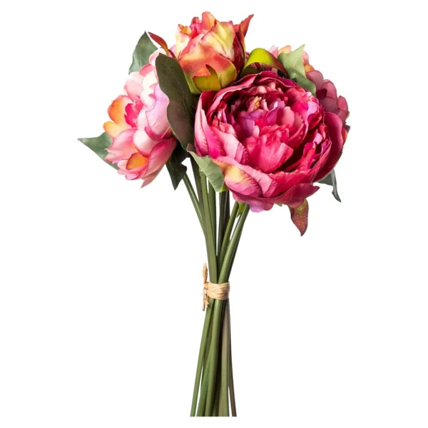 Depot Bouquet De Fleurs Artificielles Paonie