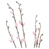 Depot Bouquet De Fleurs Artificielles Chatons En Osier
