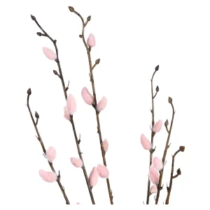 Depot Bouquet De Fleurs Artificielles Chatons En Osier