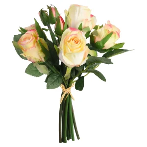 Depot Bouquet De Fleurs Artificielles Roses