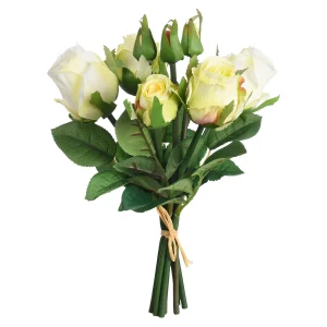 Depot Bouquet De Fleurs Artificielles Roses