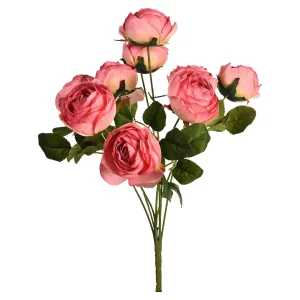Depot Bouquet De Fleurs Artificielles Roses