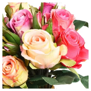 Depot Bouquet De Fleurs Artificielles Roses