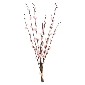Depot Bouquet De Fleurs Artificielles Chatons En Osier