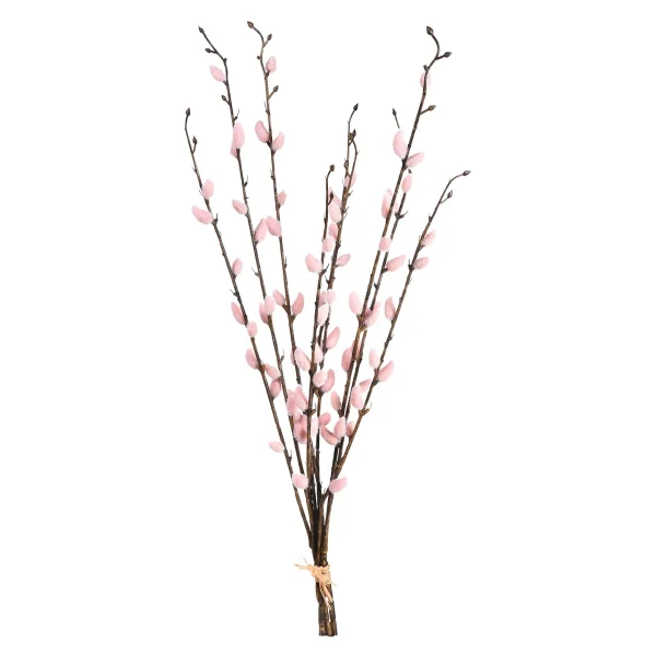 Depot Bouquet De Fleurs Artificielles Chatons En Osier