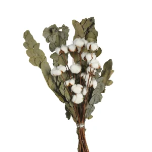 Depot Bouquet De Fleurs Sechees En Coton