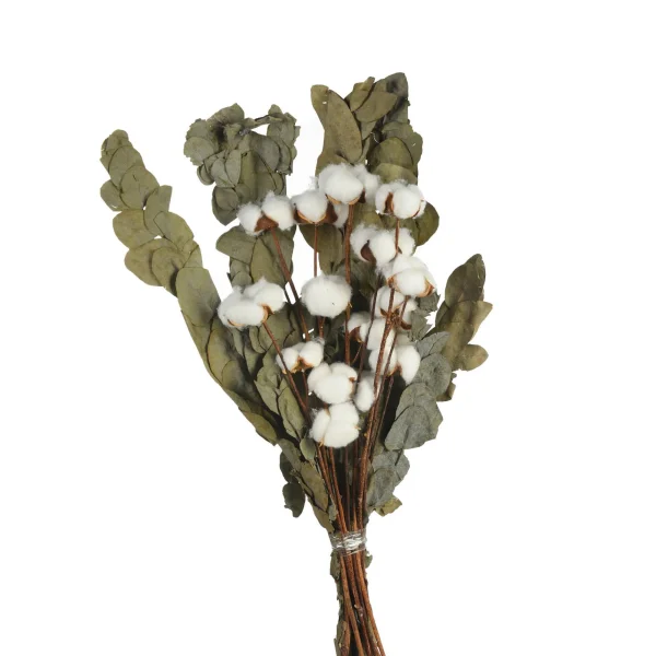 Depot Bouquet De Fleurs Sechees En Coton