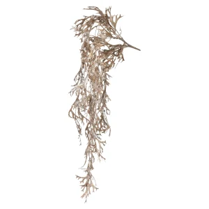 Depot Branche Artificielle Fougere Des Bois, Suspendue^ Fleurs
