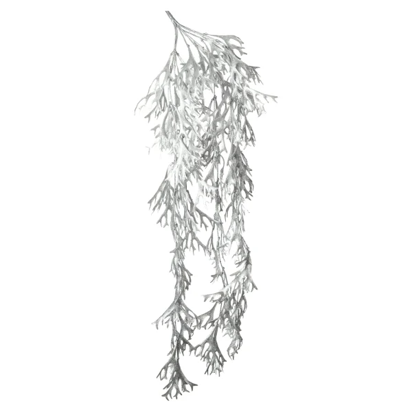 Depot Branche Artificielle Fougere Des Bois, Suspendue^ Fleurs