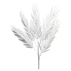 Depot Branche Artistique Feuille De Palmier^ Décoration De La Couronne De L'Avent