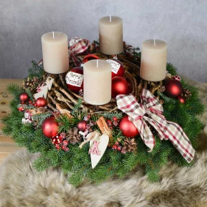 Depot Branche De Sapin Artificielle^ Couronnes De L'Avent