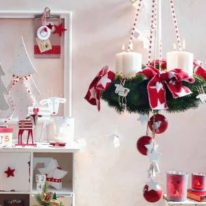 Depot Branche De Sapin Artificielle^ Couronnes De L'Avent