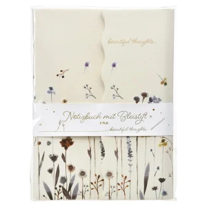 Depot Carnet De Notes Beautiful Thoughts Avec Crayon A Papier