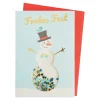 Depot Carte A Volet Bonhomme De Neige^ Cartes De Noël