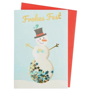 Depot Carte A Volet Bonhomme De Neige^ Cartes De Noël