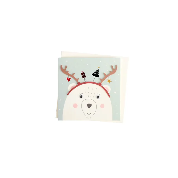 Depot Carte A Volet Ours Renard^ Cartes De Noël