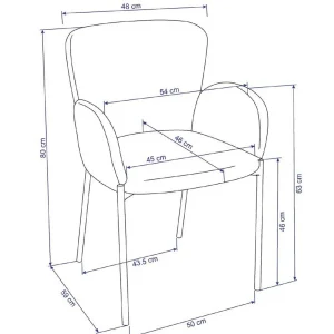 Depot Chaise Avec Accoudoirs Milli