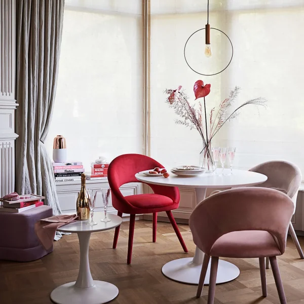 Depot Chaise En Velours Celin