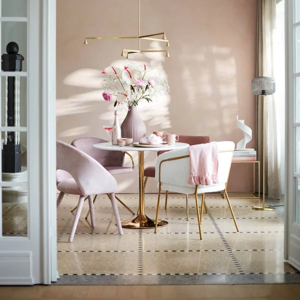 Depot Chaise En Velours Celin