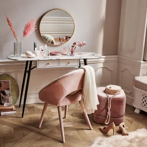 Depot Chaise En Velours Celin