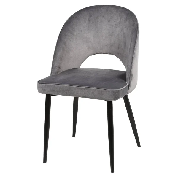 Depot Chaise En Velours Rafael