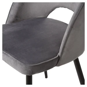 Depot Chaise En Velours Rafael